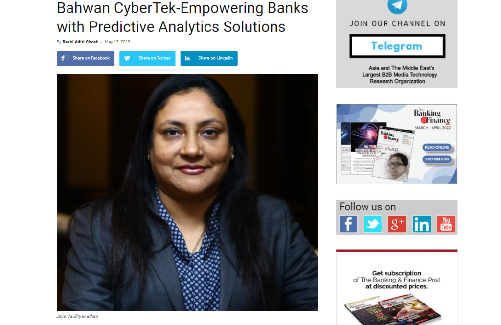 Bahwan CyberTek-Empowering Banks with Predictive Analytics Solutions