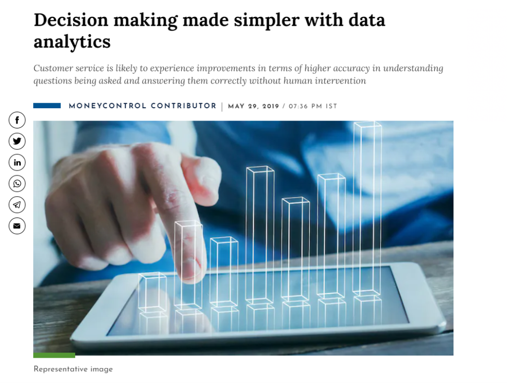 Decision making made simpler with data analytics